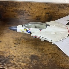 Hasbro 1989 Flying Fighters F14 VF-84 Jolly Roger Jet Navy Tested