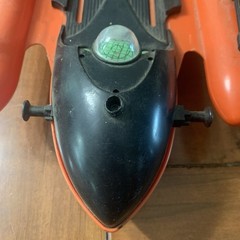 Vtg. 1966 Hasbro G.I. Joe Sea Sled INCOMPLETE Orange Black Toy Plastic Battery