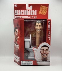 Skibidi Toilet Figure – Viral Meme Toy – Funny YouTube Character – Brand New