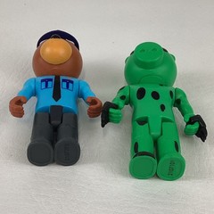 Roblox Piggy Video Game Figures Mini Toon Dinopiggy Officer Doggy Lot Phat Mojo