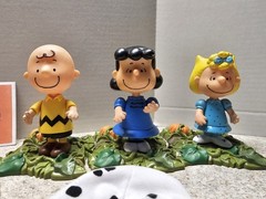 It’s The Great Pumpkin Charlie Brown 2002 6 Figure Lot Peanuts Loose