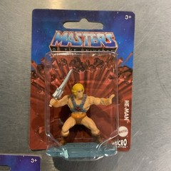 MASTERS OF THE UNIVERSE He-Man Full Set 5 MICRO COLLECTION ACTION FIGURE Lot MOC