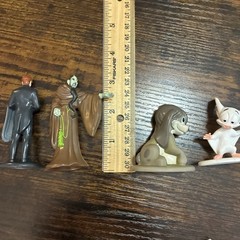 Vtg Anastasia Lot Bartok Rasputin Dimitri PVC Figures 1997 Fox Cake Toppers