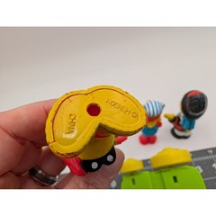 Sesame Street Elmo Big Bird Toy Vehicles Figures Red Green Yellow Fireman Sailor