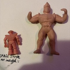 LARGE 3.5″ Kinnikuman Ultimate M.U.S.C.L.E RARE eraser Keshi Robin mask