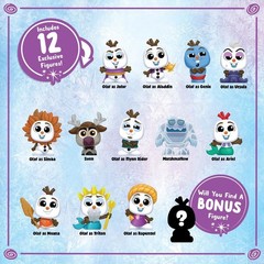 Doorables Olaf Presents Collection Peek, Collectible Blind Bag Figures, Kids Toy