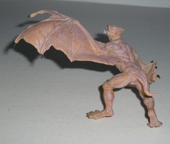 2009 Papo Fantasy World Mutant Monster Human Bat Vampire Figure (#38957) Retired