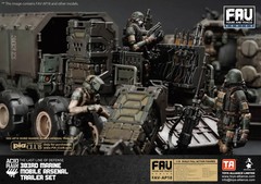 ACID RAIN /ANNEX 2179 1/18: 303rd Marine Mobile Arsenal Trailer Set *USA Seller*
