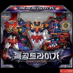 Miniforce Dinoid Warrior FORCE TRIGA & TYRANNO THUNDER LEGACY EDITION Dino Robot