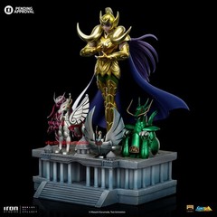 Iron Studio Saint Seiya Gold Saint Aries Mu 1/10 Limited Edition Statue Figure