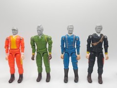 3d Printed A-TEAM B.A. BARACUS MR. T HEAD 1:18 3 3/4″ GI Joe Classified Galoob