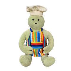 The Tiny Chef Show Plush 9.1In Tiny Chef Plushie Toy for TV Show Fans