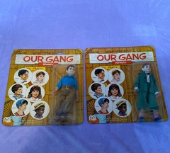 Mego 1975 Our Gang Little Rascals Alfalfa 6″ Action Figure and Spanky Figure