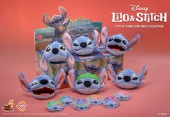 Disney x Hot Toys Lilo & Stitch PBAG043N Stitch Cosbi Coin Bag Full Box (6pcs)