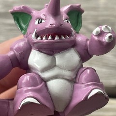 Vintage Pokemon Nidoking PVC Figure Pencil Topper 1999 Nintendo Tomy