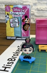Disney Doorables Academy Surprise Locker Vanellope 7 Piece Set NIB Ultra Rare