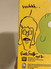 Bobs Burgers Kuchi Kopi Glow in the Dark 5” Vinyl Figure SIGNED by Artist