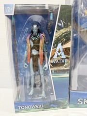 2 McFarlane Toys Avatar the Way of Water Skimwing 14″ & Tonowari Action Figures