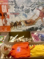 GI JOE 1969 THE ADVENTURES OF”POLAR EXPLORER THE FIGHT FOR SURVIVAL ORIGINAL BOX