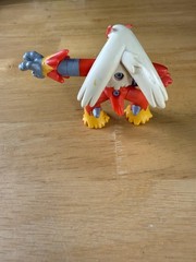 Vintage Pokemon Hasbro Blaziken Action Figure 2003 Red Plastic Launcher Toy