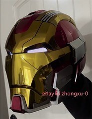 Iron Man Helmet MK17 Cosplay Mask Wearable 1:1 Voice Control Prop English Ver.