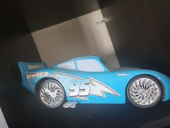 Disney Bling Lightning McQueen 14in Lights Sounds Tested Works EUC Toys R Us