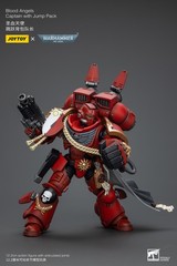 JOYTOY Warhammer 40K 1/18 Action Figure Blood Angels Captain With Jump Pack Toys