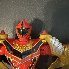 Power Rangers Mystic Force Red Ranger To Fury Dragon Loose Figure Bandai 2006
