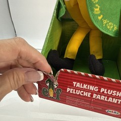 Jakks Pacific Buddy The Elf Plush Talking Toy Says 15 Movie Phrases 12″ tall
