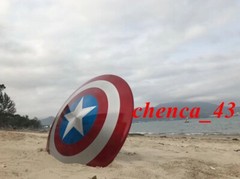 IN US!!! Captain America 1:1 Full Metal Shield – Marvel 75th Anniversary Limited