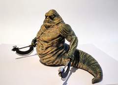 Rotta the Hutt Inspired Figure (The Mandalorian and Grogu) Hand Painted Custom