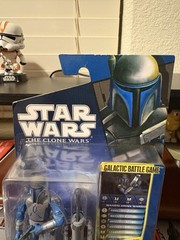 Star Wars The Clone Wars Mandalorian Warrior CW29 2010 Hasbro Brand NEW Sealed