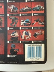 BEAUTIFUL! NEW SEALED RoboCop Ultra Police 1989 Gatlin’ Blaster Kenner UNPUNCHED