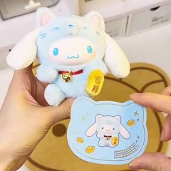 TOPTOY Sanrio Lucky Cat Series Piush Blind Box Confirmed Figure Toy Doll