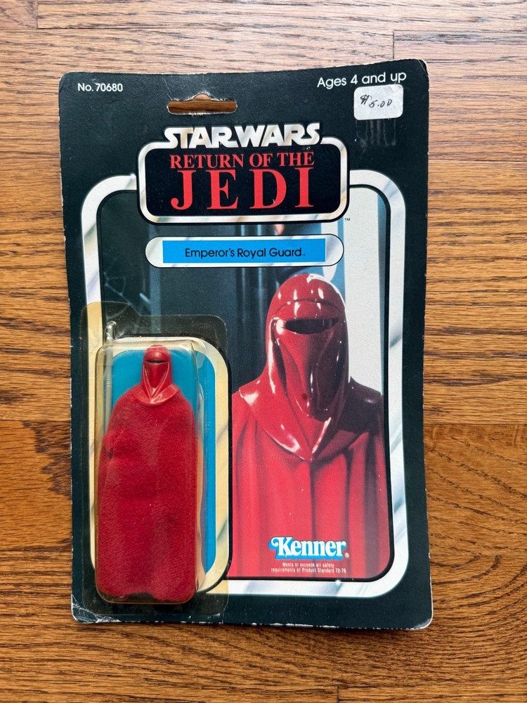 Star Wars Return of the Jedi Emperor’s Royal Guard 65A MOC 1983 Kenner Rare New