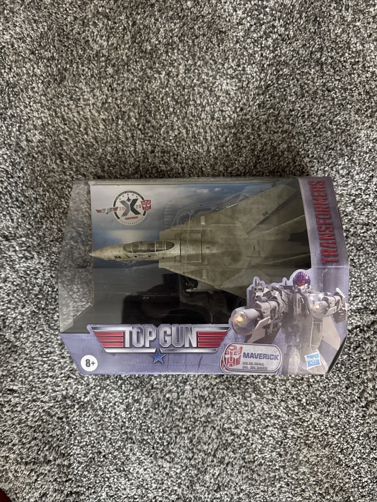 Hasbro Exclusive! Transformers Top Gun Collaborative Series Jet Maverick NEW!