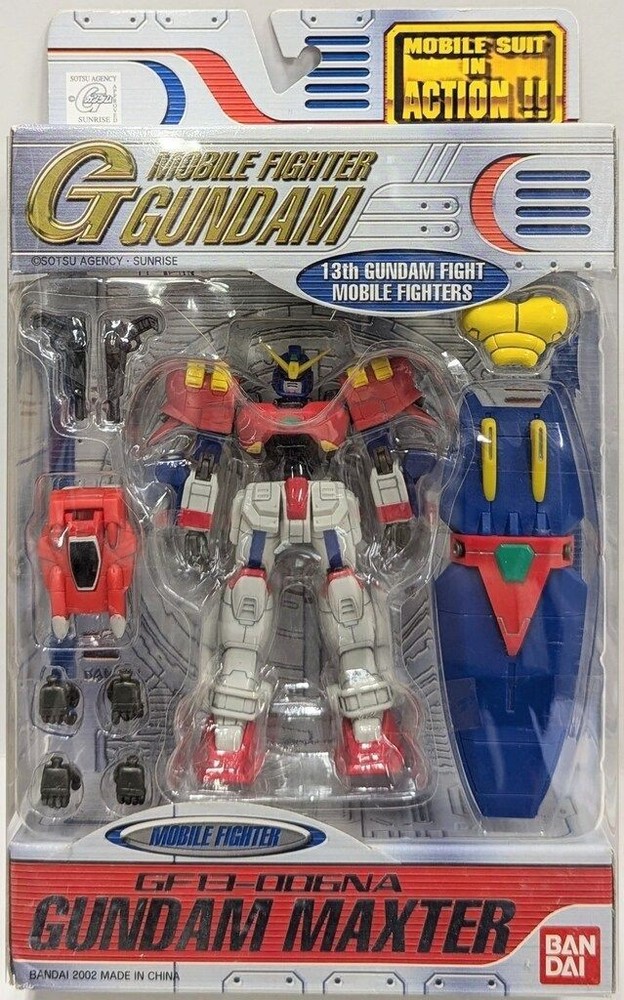 GUNDAM G MAXTER MIA Mobile Suit MS In Action Figure BANDAI
