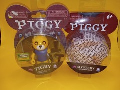 ROBLOX PIGGY Series 1 “TIGRY” & MYSTERY Figures Lot (2) Exclusive DLC Code NEW