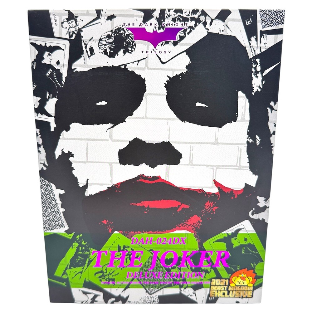 Beast Kingdom The Joker Deluxe Edition Action Figure DAH Dark Knight Mint New