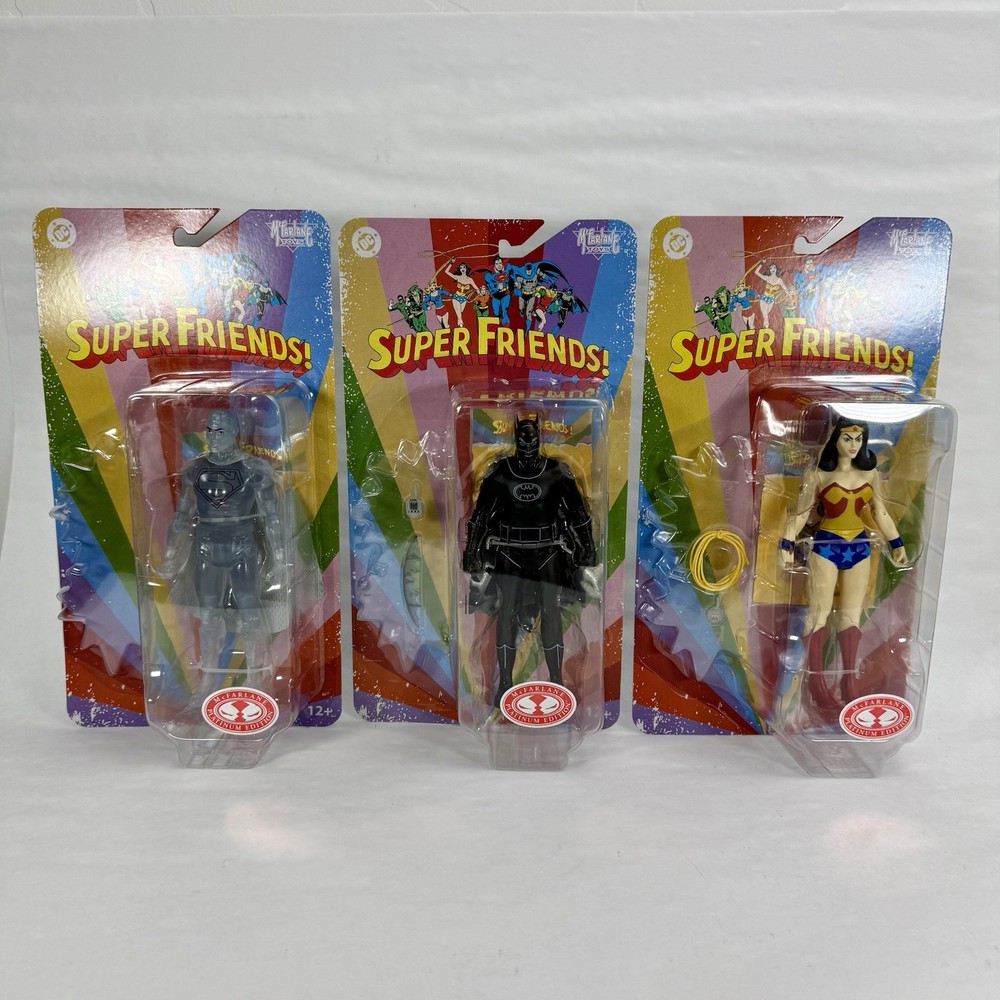 McFarlane DC Super Friends Platinum Chase Superman Batman Evil Wonder Woman 2026