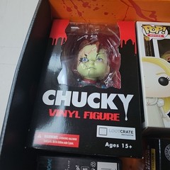 NYCC 2015 LOOTCRATE CHUCKY MEZCO CRIMSON PEAK EDITH FUNKO FIGURES C.OA.