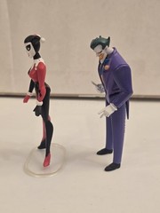 Mattel DC JLU Harley Quinn & Joker (Gray Ghost Version) Fresh From The Basement