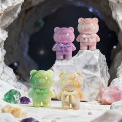 TOP Lulu The Piggy Blind Box – Teddy Mini Ore Collection Series Bags Figurine