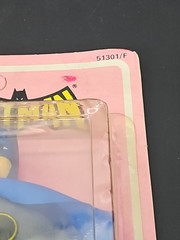 Vintage 1979 Mego Wgsh Batman French Card Worlds Greatest Super Heroes Damaged