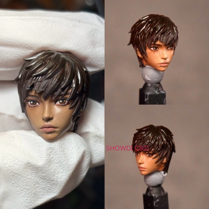 1/12 Berserk Casca Female Head Carving For 6″ Romankey SHF Figure Body