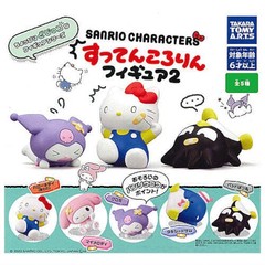 Sanrio Characters Falling Down Suttenkororin Vol. 02 Takara Tomy 2-Inch Mini-…
