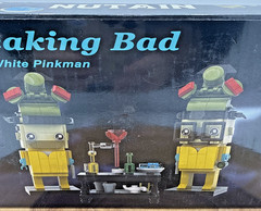Nutain Breaking Bad Walter White Pinkman Building Kit CL0006 New/Sealed