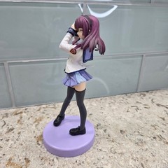 Angel Beats! Yuri Nakamura Anime Figure Yurippe School Uniform PVC Statue 6.5″