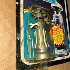 Vintage Star Wars FX-7 Medical Droid Figure 41A Card Back Kenner 1980 ESB