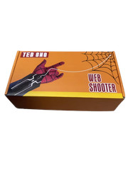 Spider Man Launcher Glove 2.0 Upgrade USB Cosplay Spider String Web Shooter Toys